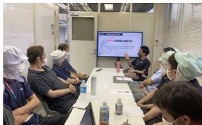 MVV策定に関する会議の様子