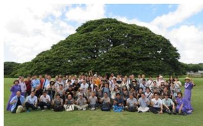 社員旅行の集合写真